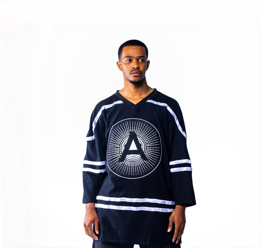 Black Hockey Jersey