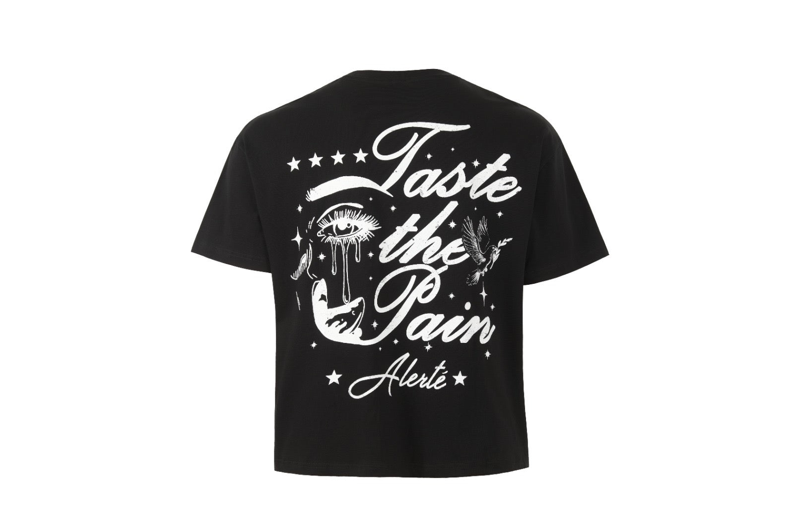 Black “Taste the pain” T-shirt
