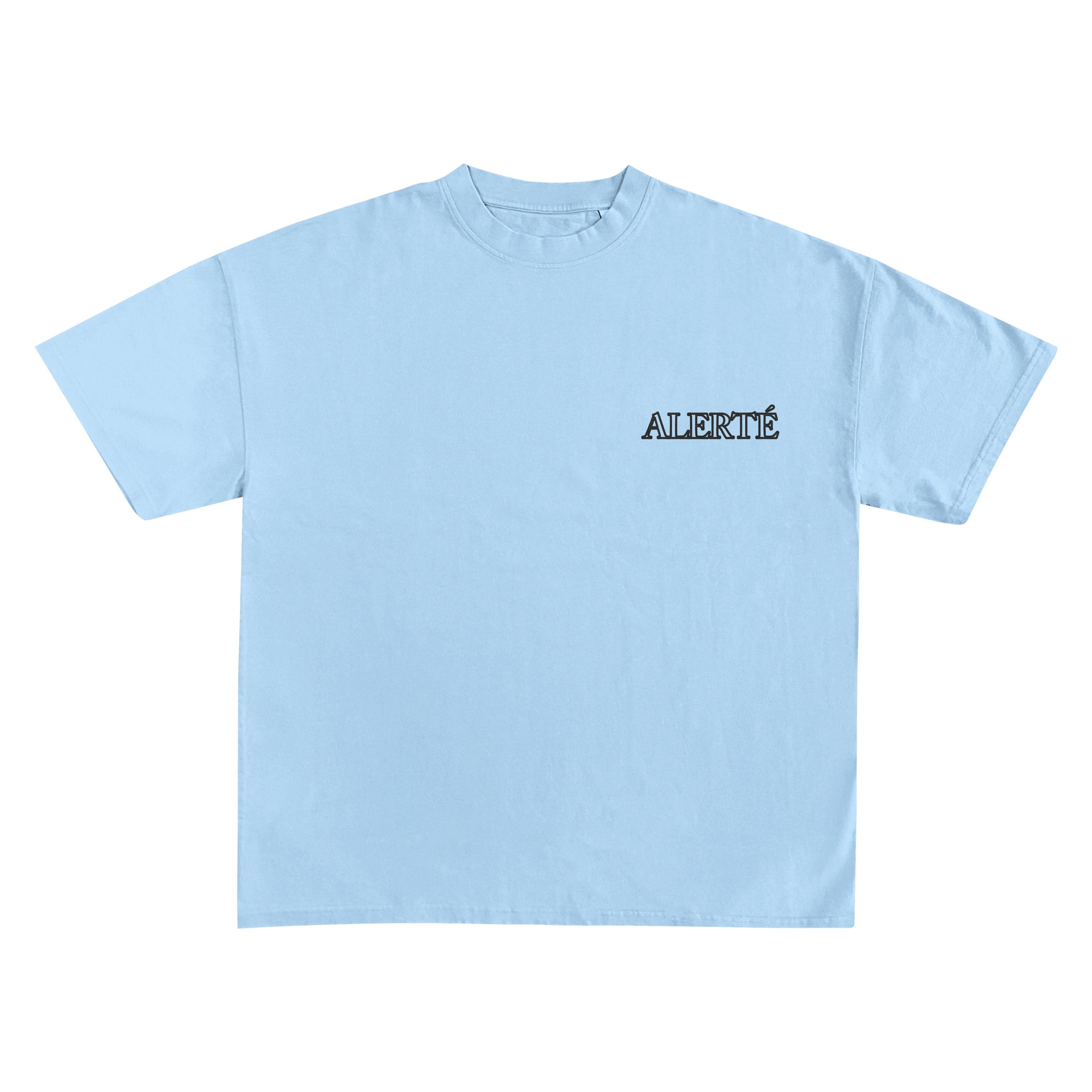 Light blue “Dying with secrets “ T-shirt