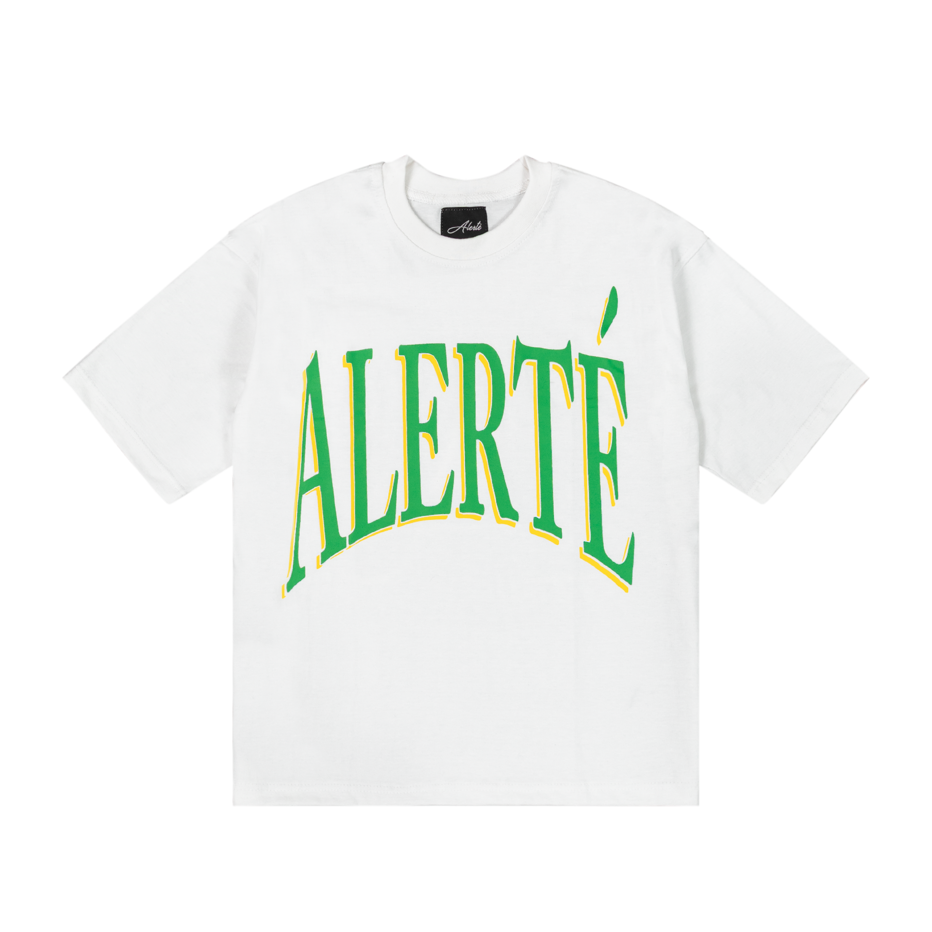 shirt - white/green